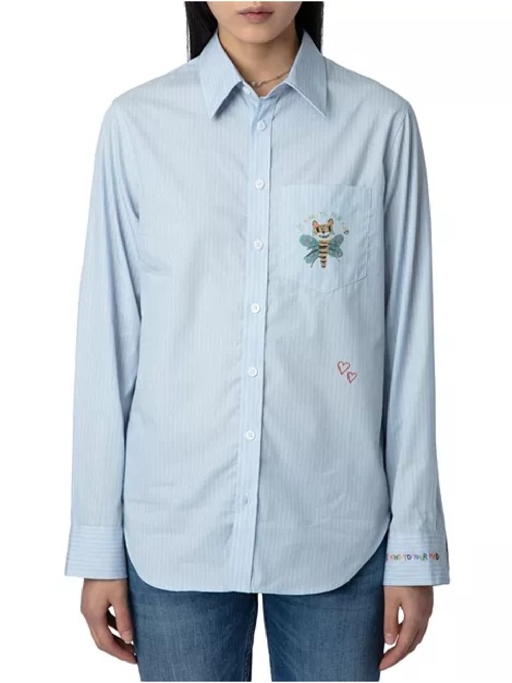 Zadig & Voltaire Taskiz Raye Multicus Cotton Shirt
